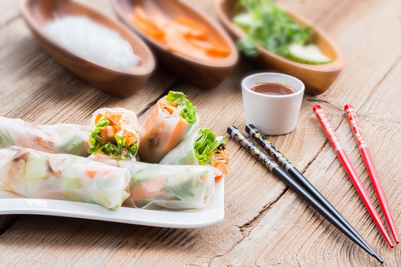 Dein Mittagessen für heiße Tage – Vietnamesische Sommerrollen 
