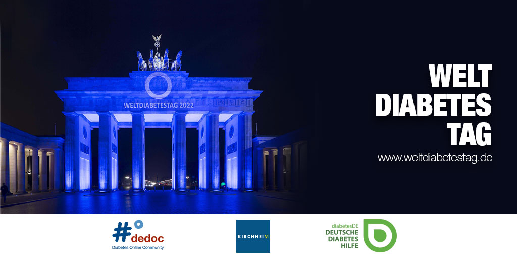 Weltdiabetestag &ndash; Blue Circle around the world 