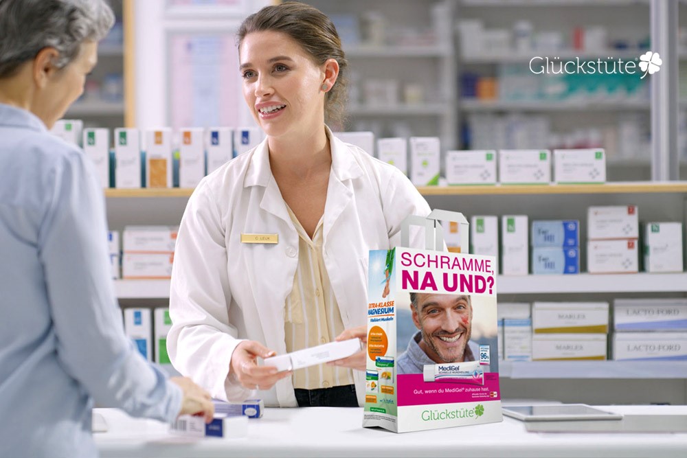 Bestelle jetzt die kostenlosen Gl&uuml;ckst&uuml;ten&reg; f&uuml;r deine Apothekenkund*innen