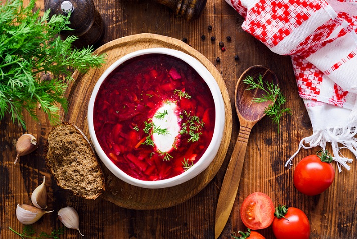 AMIRA-Welt - Magazin - Ukrainische Küche: Vegetarischer Borschtsch...