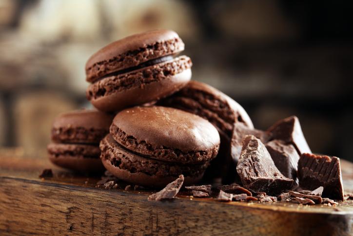 Die s&uuml;&szlig;e Verf&uuml;hrung: Schokoladige Macarons