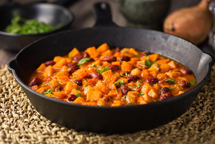 Süß und scharf: Unser Süßkartoffel-Chili