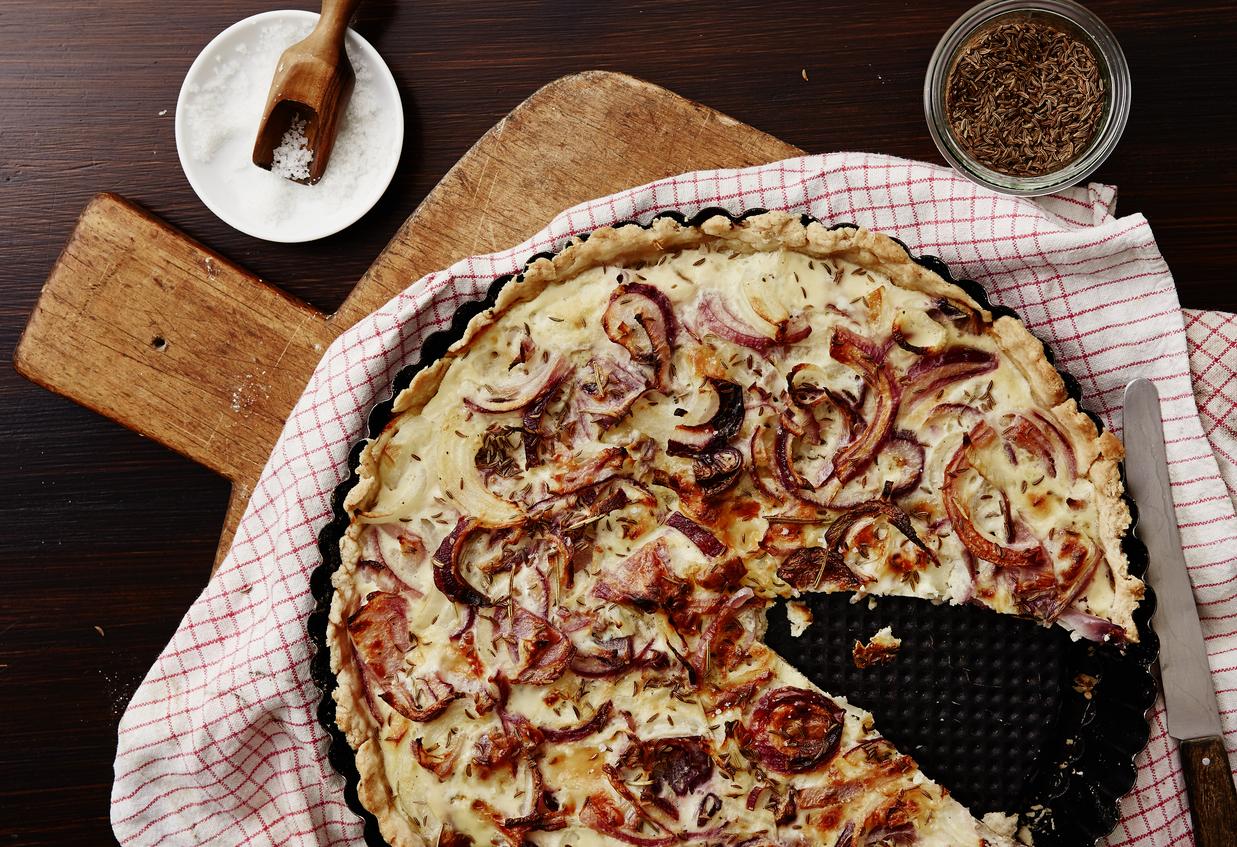 Genussvolle EM-Momente: Franz&ouml;sischer Zwiebelkuchen