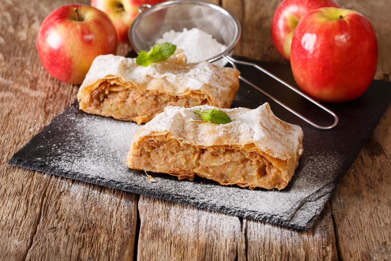  K&ouml;stlicher Apfelstrudel &ndash; Omas Blitzrezept