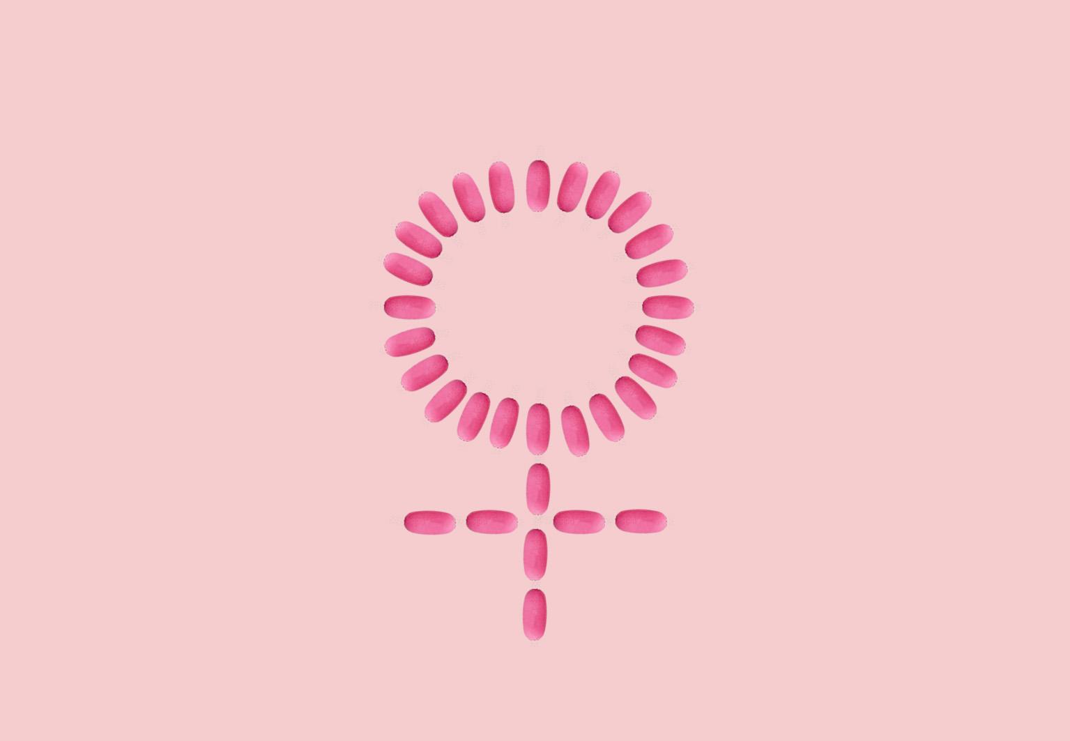 Eine pinke Tablette f&uuml;r die Blase*