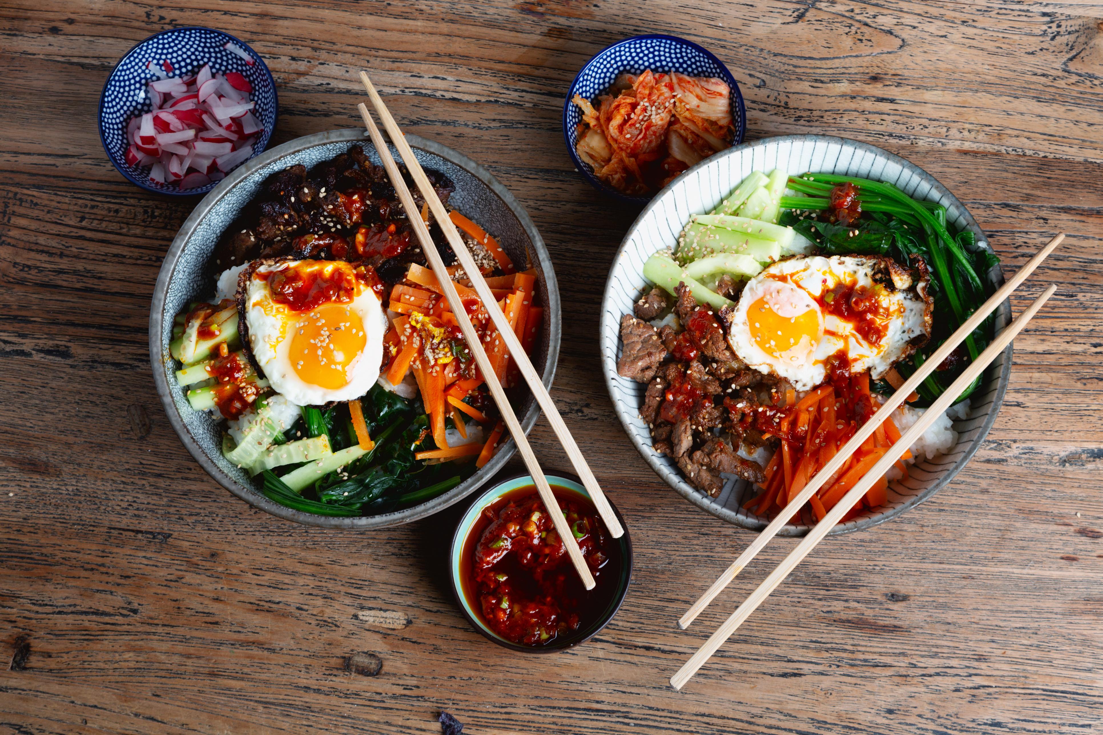 Bibimbap &ndash; die bunte Bowl aus Korea! 
