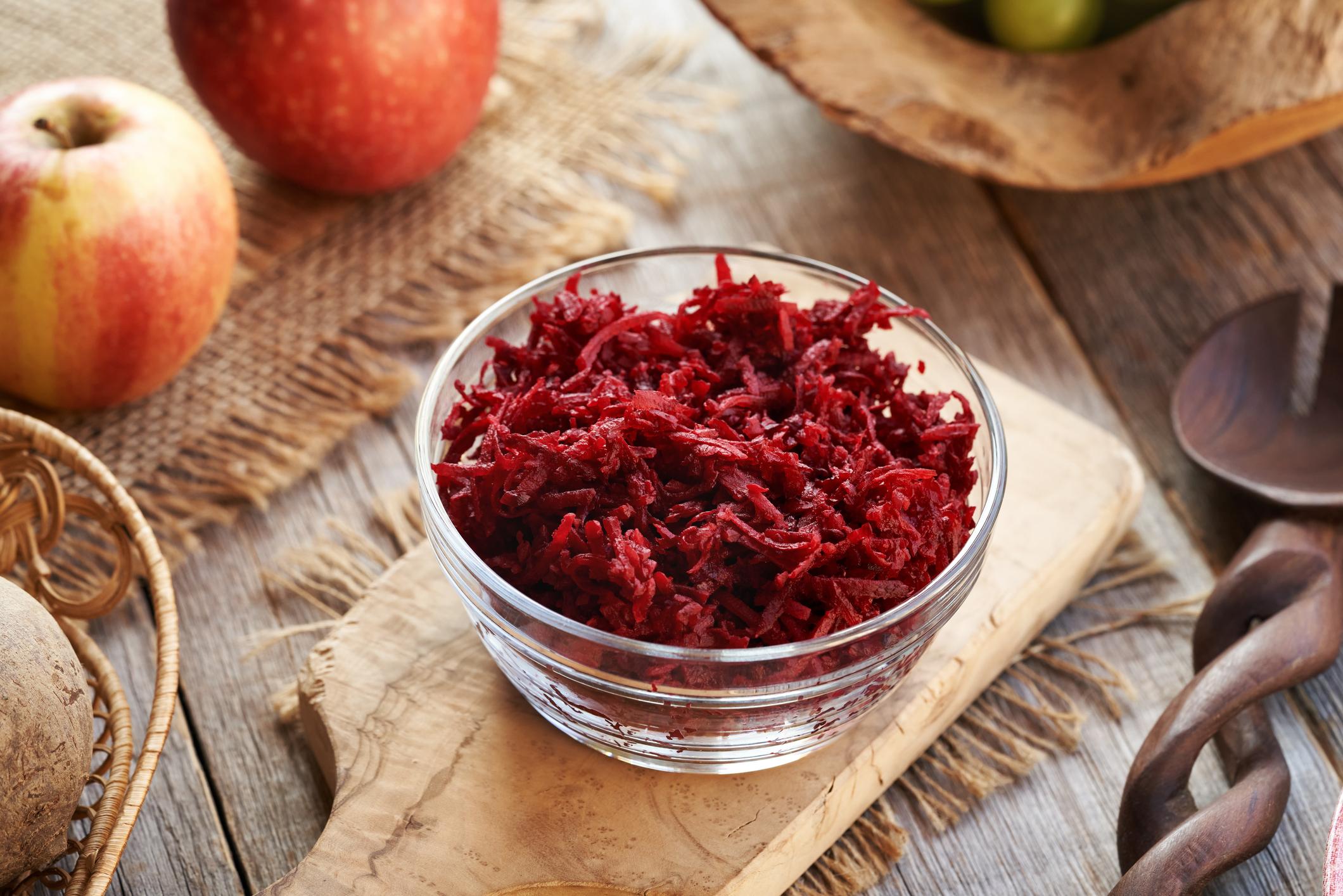 Unser erfrischend-gesunder Rote Bete-Apfel-Salat 