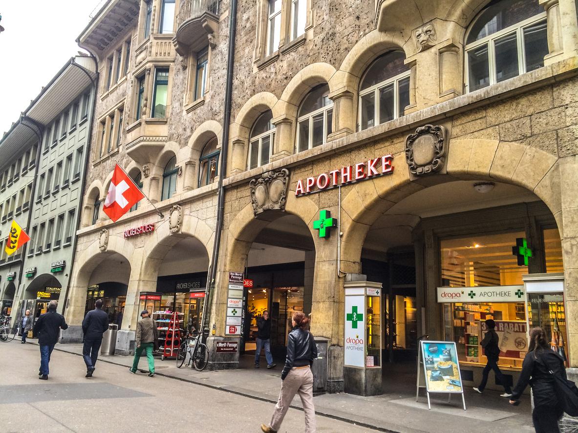 Pharmazie im Ausland: Erste Station Schweiz