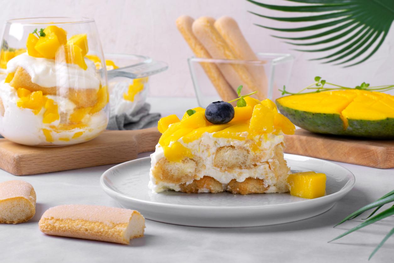 Unser tropisches Mango-Tiramisu
