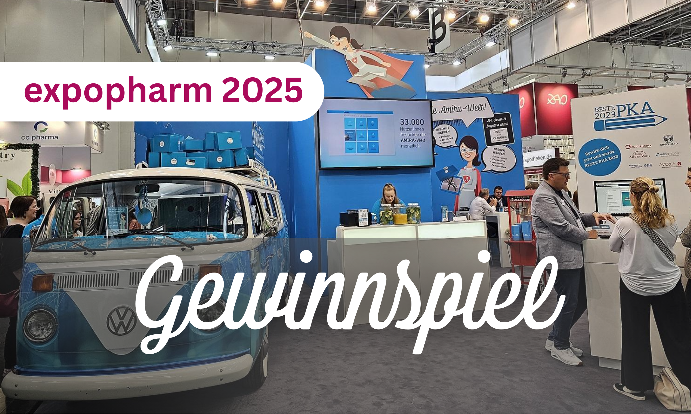Gewinne und sei dabei! Die expopharm 2025 wartet&hellip;