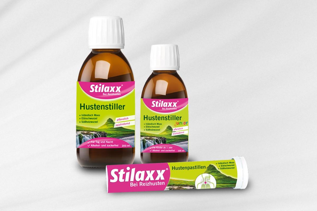 Stilaxx®: Der rein pflanzliche Hustenstiller für die ganze Familie (mit 3-fach Formel)