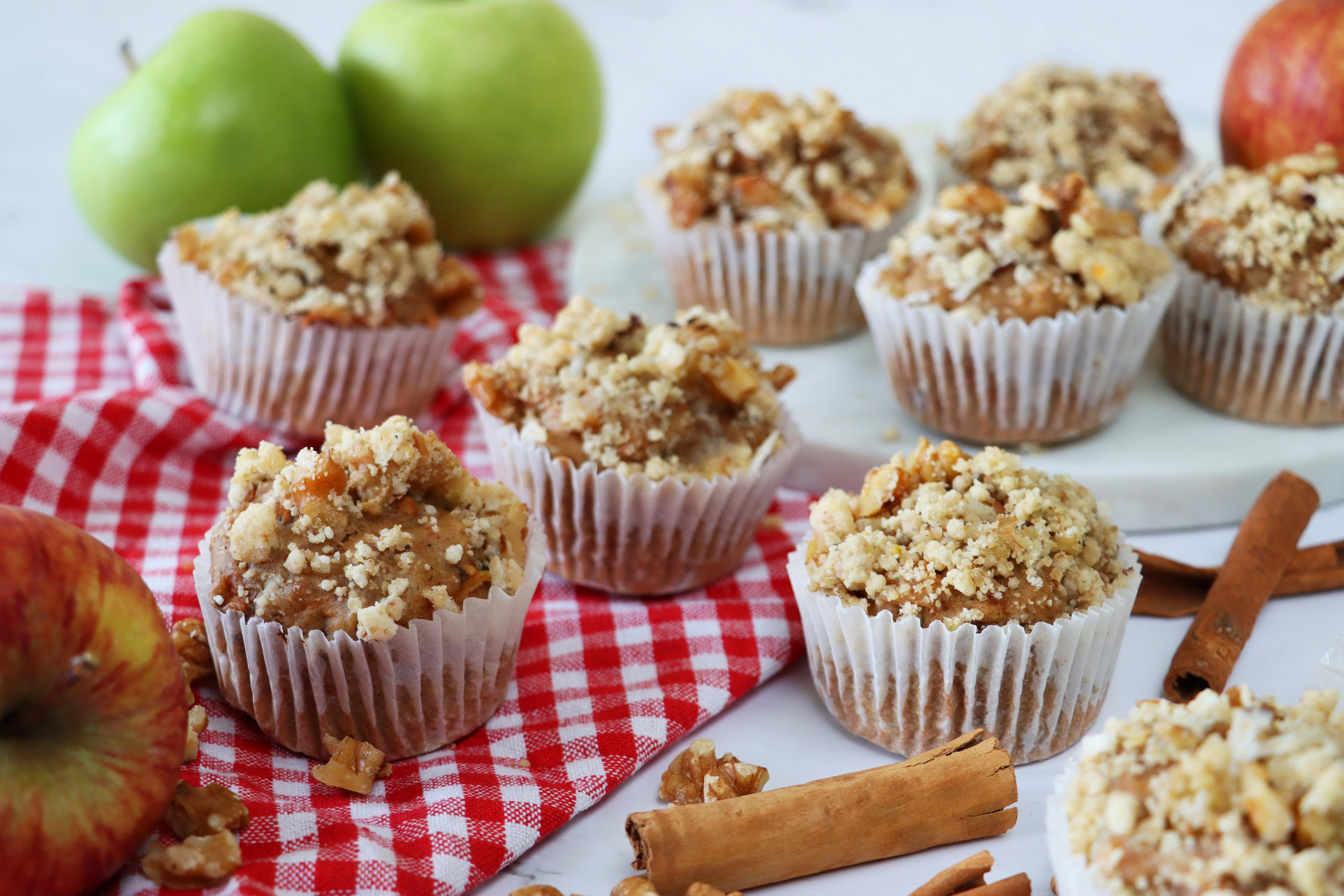 Saftige Bratapfel-Muffins