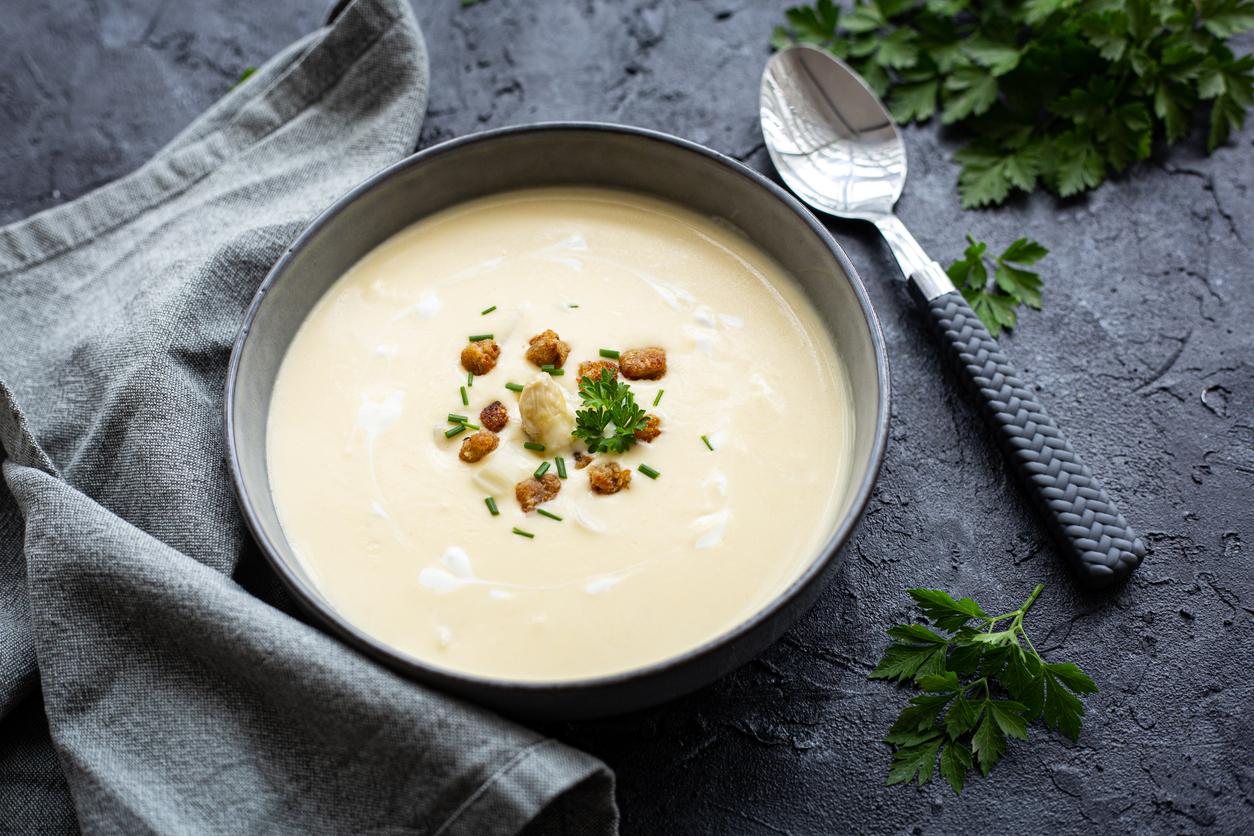 Spargelcremesuppe vom Feinsten f&uuml;r den Fr&uuml;hling