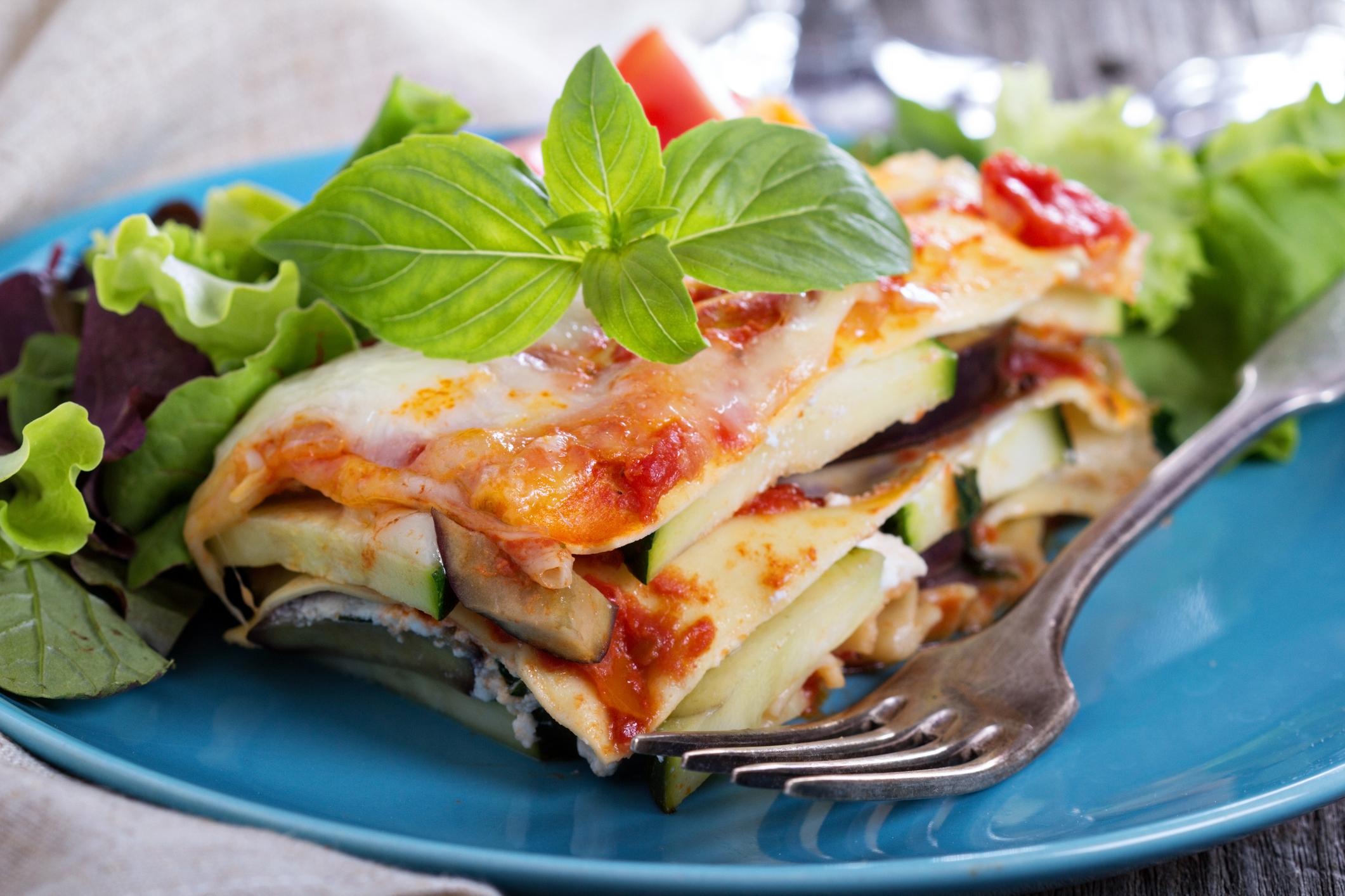Gem&uuml;se-Lasagne f&uuml;r den Sommer 