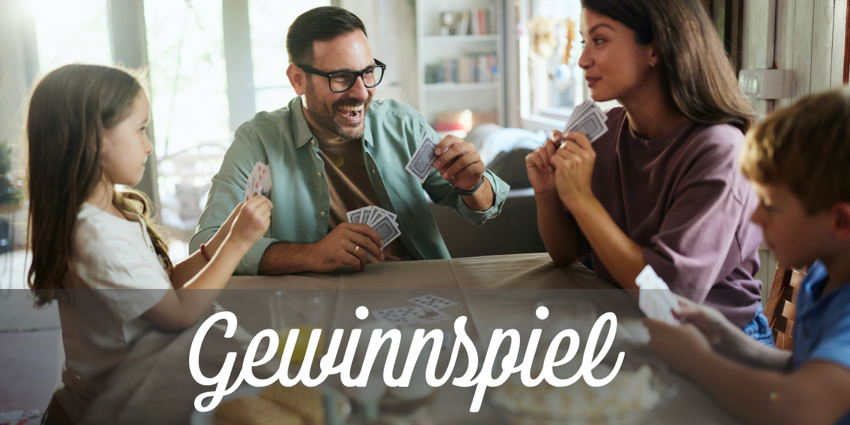 Zieh die Gewinnkarte!