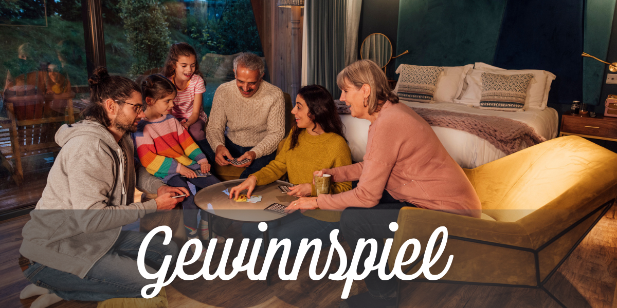 Gewinne und der Spieleabend kann starten